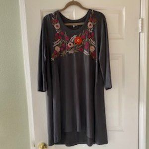 Caite embroidered dress